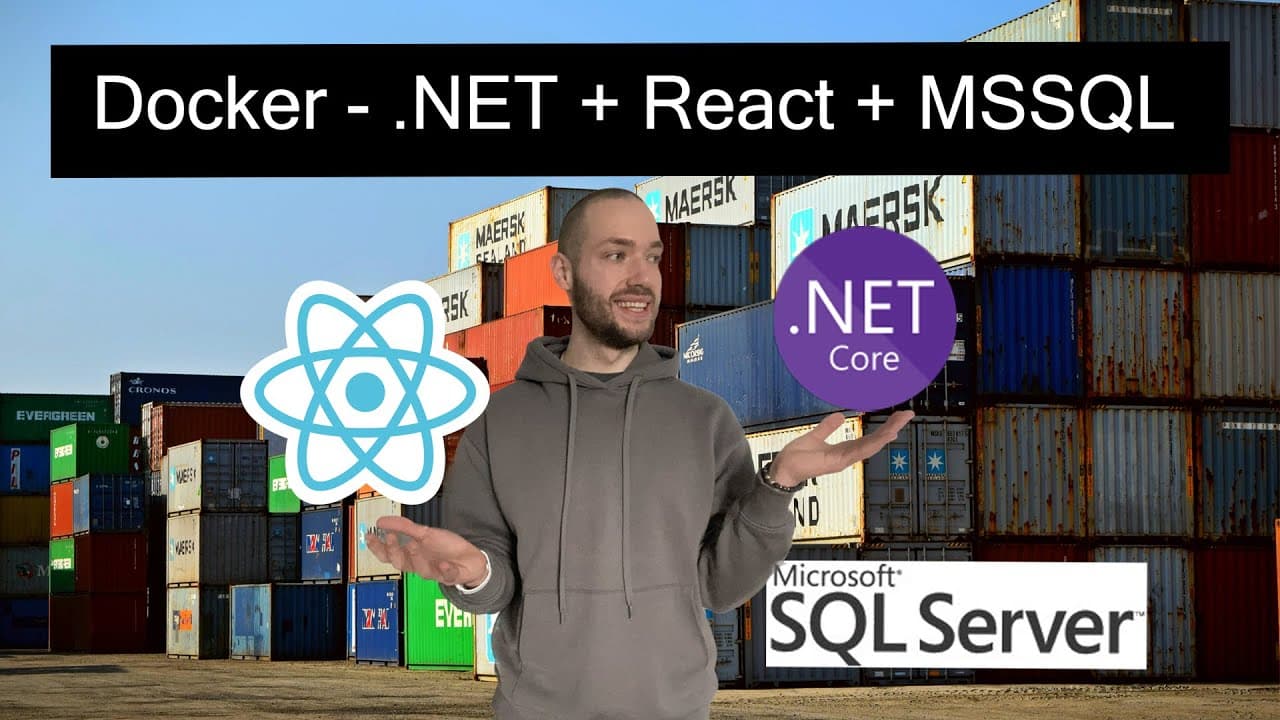 docker-compose-dotnet-react-mssql