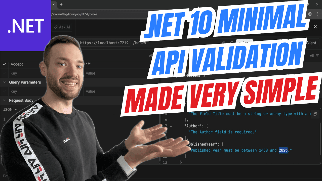 Minimal API Validation in .NET 10 — Built-In Support with Data Annotations